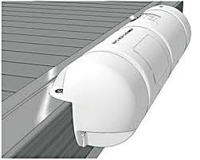 BUMPER-FOAM FILLED,WHITE