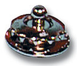 CHROMIUM PLATED BRASS BUTTONS PRESS STUD
