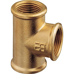 CONNECT.BRASS T FEMALE 1''