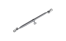 DA-Auf-Stange 25 115-200 Stahl