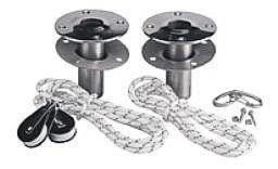 DAVITS (PAIR)FOR MAX.WEIGHT 100 KG