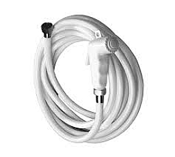 SHOWER HEAD WITH 5M HOSE WHITE