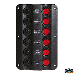 ЕЛЕКТРИЧЕСКИ ПАНЕЛ С 6 ПРЕВКЛЮЧВАТЕЛЯ - IP54