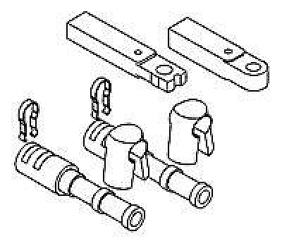 КОМПЛЕКТ НАКРАЙНИК ЗА ЖИЛО ЗА MERCURY БОРДОВИ ДВИГАТЕЛ