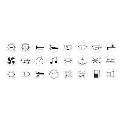 КОМПЛЕКТ СИМВОЛИ ЗА БУТОНИ ЗА ТАБЛО