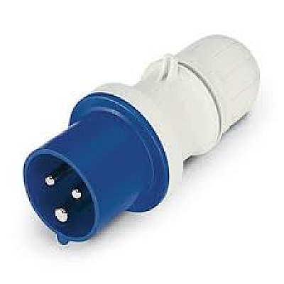 КОНЕКТОР 16A 2+T 220V IP44