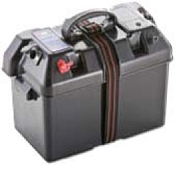 КУТИЯ ЗА АКУМУЛАТОР С КЛЕМИ,БУКСА 12V,ТЕСТЕР