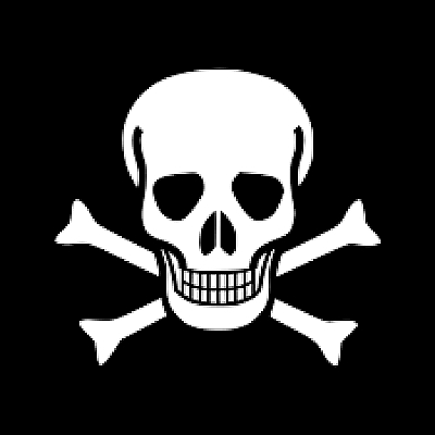 ПИРАТСКО ЗНАМЕ - JOLLY ROGER CM 30 x 45