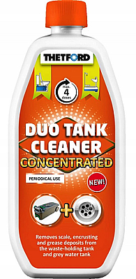 ПРЕПАРАТ ЗА ПОЧИСТВАНЕ РЕЗЕРВОАР НА ТОАЛЕТНА + РЕЗЕРВОАР ЗА СИВИ ВОДИ КОНЦ.