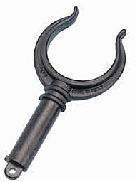 СКОБА/УХО ЗА ГРЕБЛО Ø51MM WH