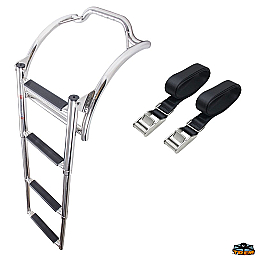 СТЪЛБА ЗА НАДУВАЕМА ЛОДКА 4 СТЪПАЛА-НЕРЪЖДАЕМА