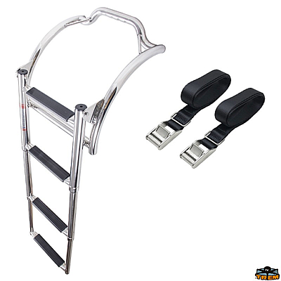 СТЪЛБА ЗА НАДУВАЕМА ЛОДКА 4 СТЪПАЛА-НЕРЪЖДАЕМА