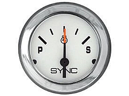 УРЕД - СИНХРОНИЗАТОР ЗА ДВИГАТЕЛ - БЯЛ С ХРОМИРАНА РАМКА