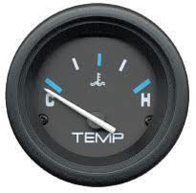 УРЕД ТЕМПЕРАТУРА ВОДАТА -ЧЕРЕН С ЧЕРНА РАМКА