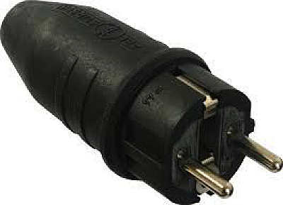 ЩЕПСЕЛ Schuko-Stecker 250 V, 10-16 A